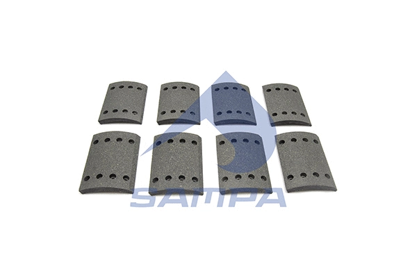 Brake Lining Kit, drum brake (096.634A)