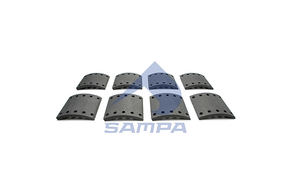 Brake Lining Kit, drum brake (096.626B)