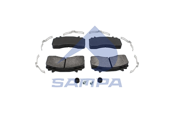 Brake Pad Set, disc brake (096.972)