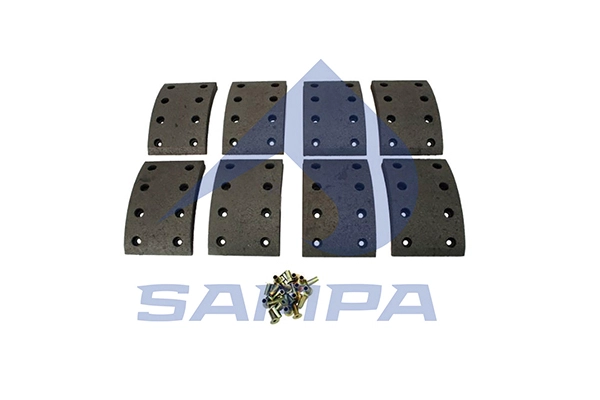 Brake Lining Kit, drum brake (096.1786)