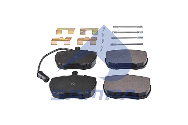 Brake Pad Set, disc brake (092.729)