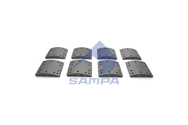 Brake Lining Kit, drum brake (096.624)
