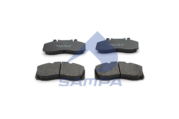 Brake Pad Set, disc brake (096.604)