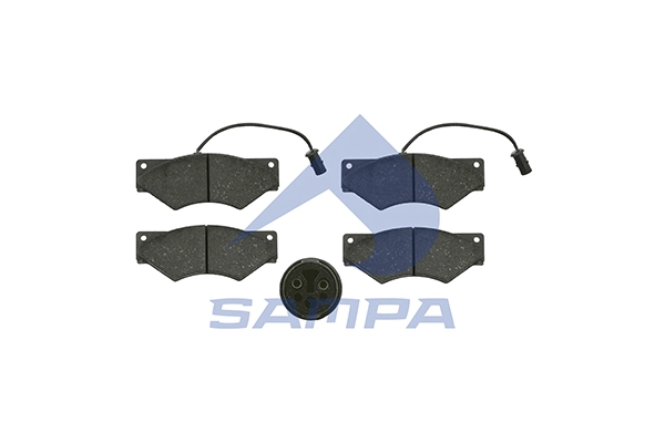 Brake Pad Set, disc brake (092.667)