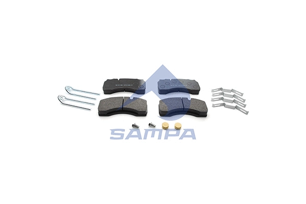 Brake Pad Set, disc brake (096.612)