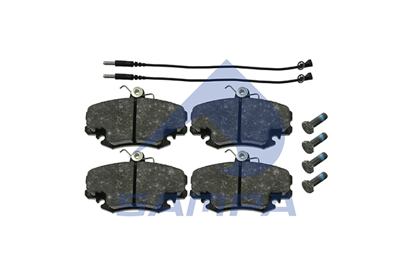 Brake Pad Set, disc brake (092.545)
