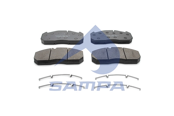 Brake Pad Set, disc brake (096.608)