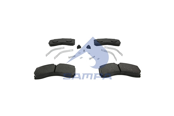 Brake Pad Set, disc brake (096.622)
