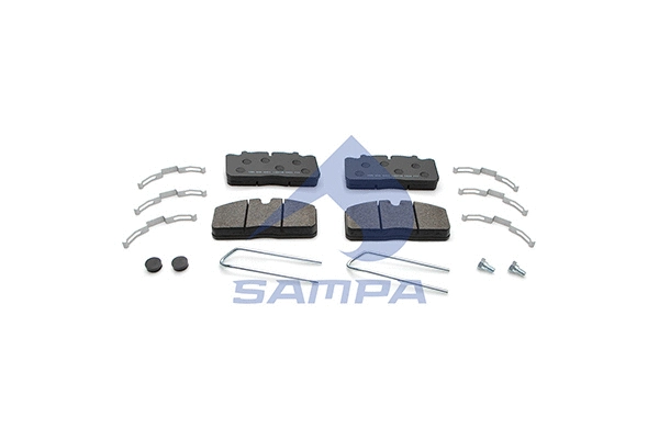 Brake Pad Set, disc brake (096.606)