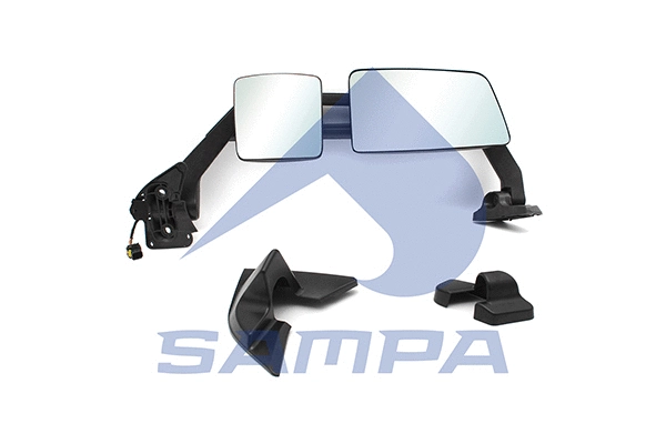 Exterior Mirror, driver cab (034.390)