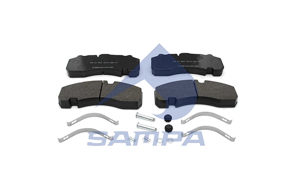Brake Pad Set, disc brake (096.617)