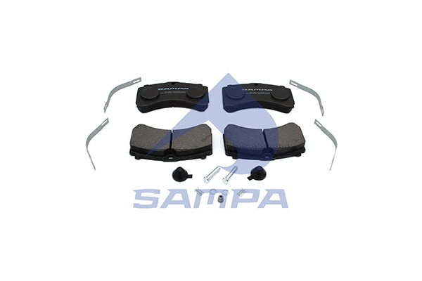 Brake Pad Set, disc brake (096.621)