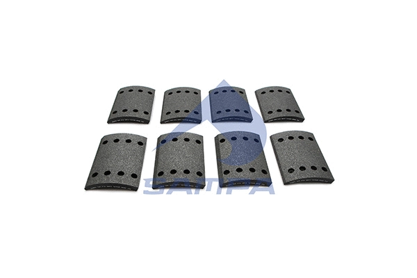 Brake Lining Kit, drum brake (096.634)
