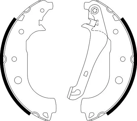 Brake Shoe Set (8DB 355 022-231)
