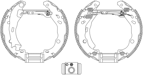Brake Shoe Set (8DB 355 004-921)
