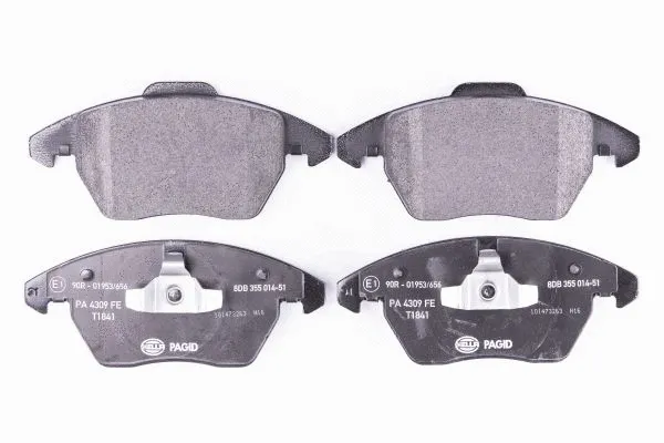 Brake Pad Set, disc brake (8DB 355 014-511)