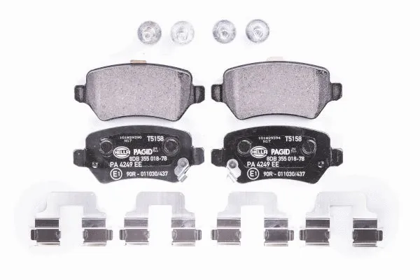 Brake Pad Set, disc brake (8DB 355 018-781)