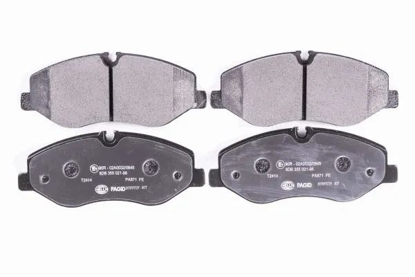 Brake Pad Set, disc brake (8DB 355 021-961)