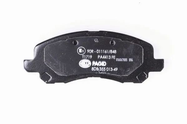 Brake Pad Set, disc brake (8DB 355 013-491)