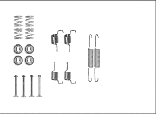 Accessory Kit, parking brake shoes (8DZ 355 205-951)