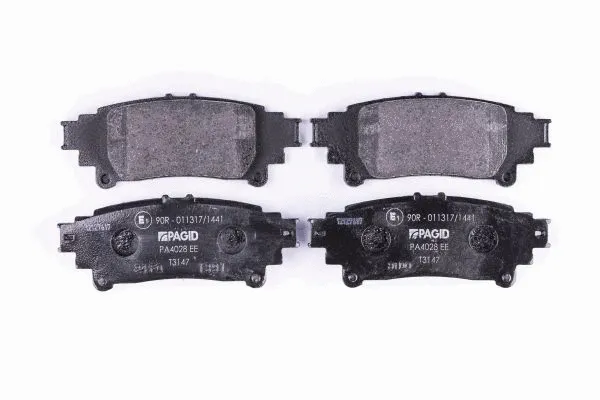 Brake Pad Set, disc brake (8DB 355 020-001)