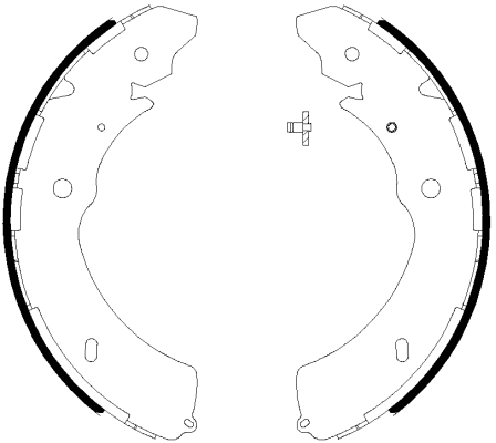 Brake Shoe Set (8DB 355 038-031)