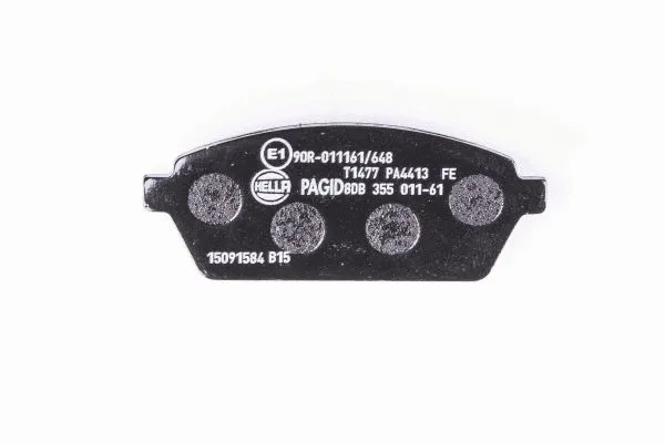Brake Pad Set, disc brake (8DB 355 011-611)