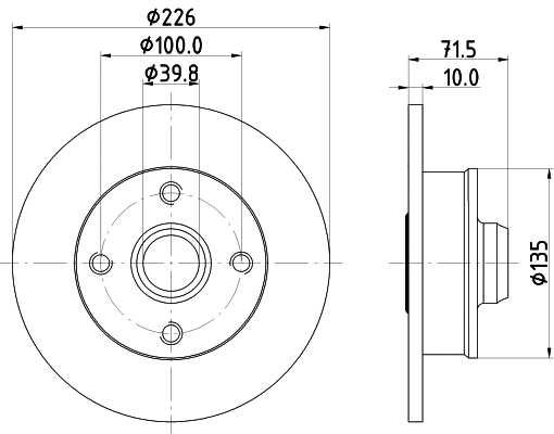 Brake Disc (8DD 355 113-462)