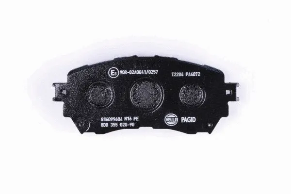 Brake Pad Set, disc brake (8DB 355 020-901)