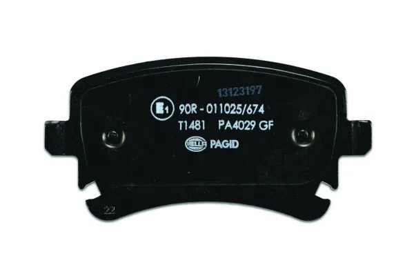 Brake Pad Set, disc brake (8DB 355 011-641)