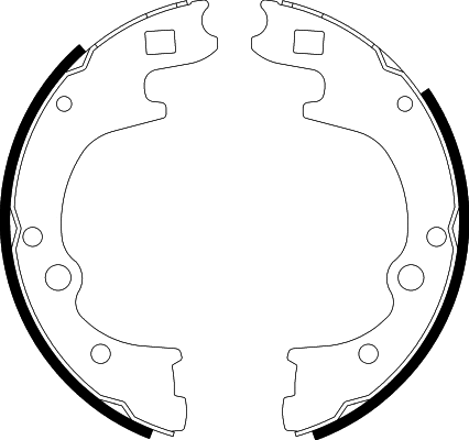 Brake Shoe Set (8DB 355 002-111)