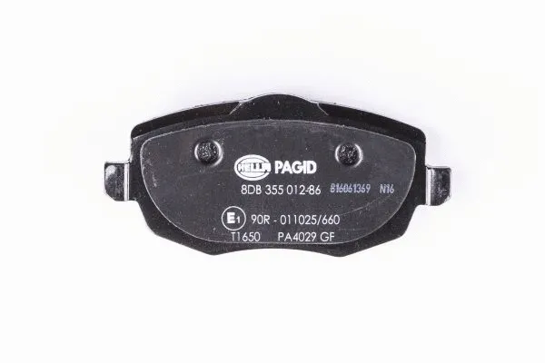 Brake Pad Set, disc brake (8DB 355 012-851)