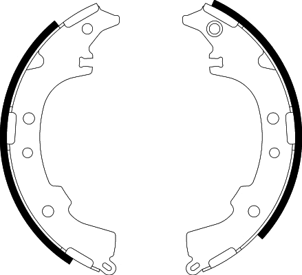 Brake Shoe Set (8DB 355 002-191)