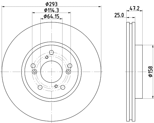 Brake Disc (8DD 355 134-231)