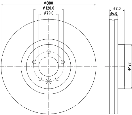 Brake Disc (8DD 355 132-951)