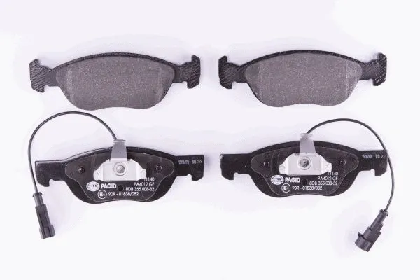 Brake Pad Set, disc brake (8DB 355 008-321)
