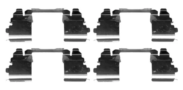 Accessory Kit, disc brake pad (8DZ 355 205-401)