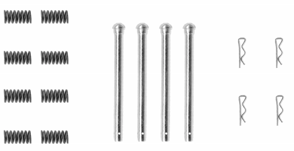 Accessory Kit, disc brake pad (8DZ 355 206-731)