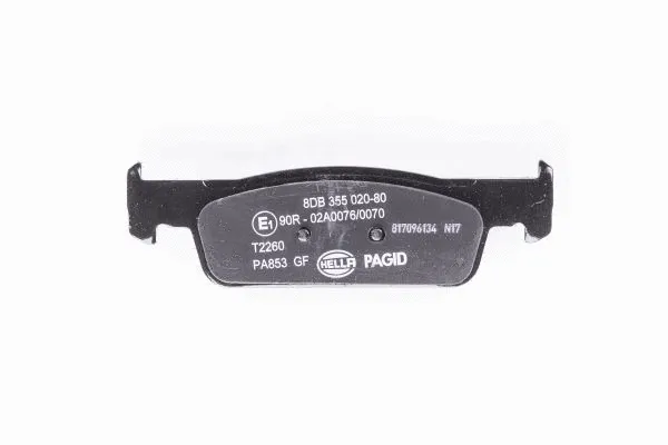 Brake Pad Set, disc brake (8DB 355 020-801)
