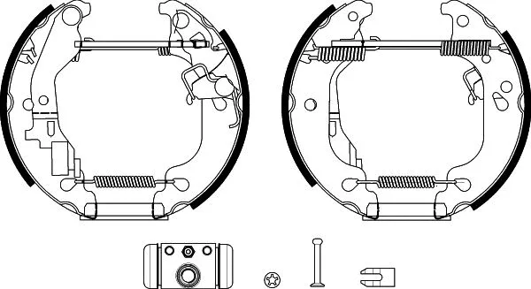 Brake Shoe Set (8DB 355 038-181)