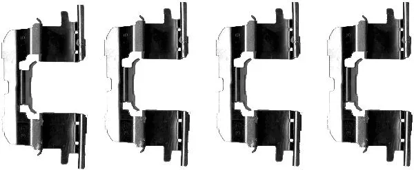 Accessory Kit, disc brake pad (8DZ 355 202-691)