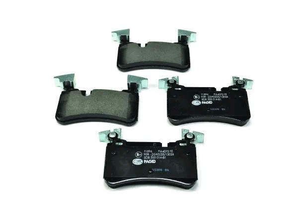 Brake Pad Set, disc brake (8DB 355 014-811)