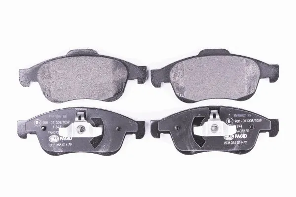 Brake Pad Set, disc brake (8DB 355 014-791)