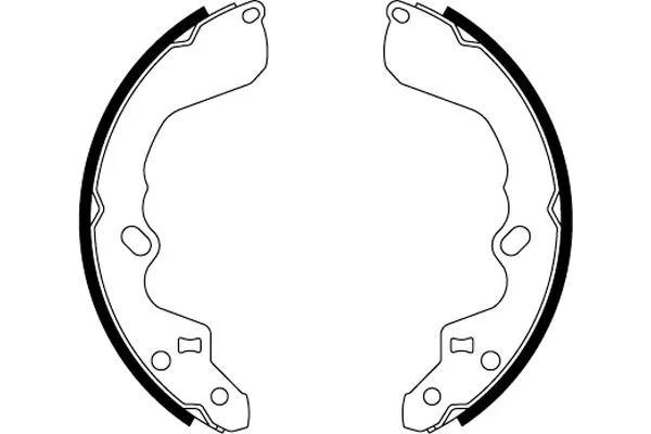 Brake Shoe Set (8DB 355 000-491)