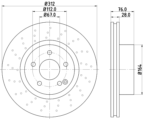 Brake Disc (8DD 355 106-871)