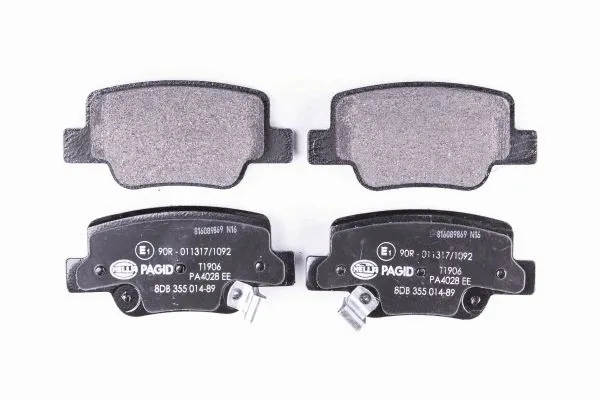 Brake Pad Set, disc brake (8DB 355 014-891)