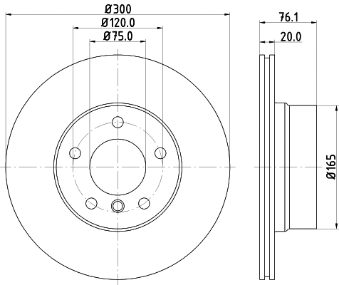 Brake Disc (8DD 355 120-902)