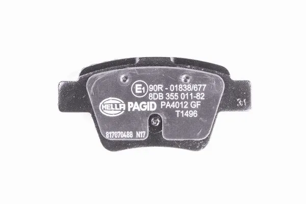 Brake Pad Set, disc brake (8DB 355 011-821)