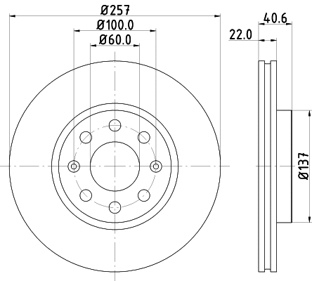 Brake Disc (8DD 355 124-941)
