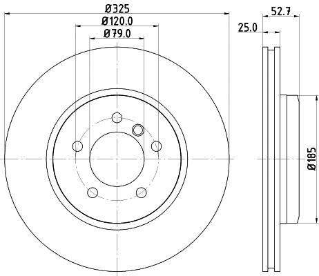 Brake Disc (8DD 355 124-221)